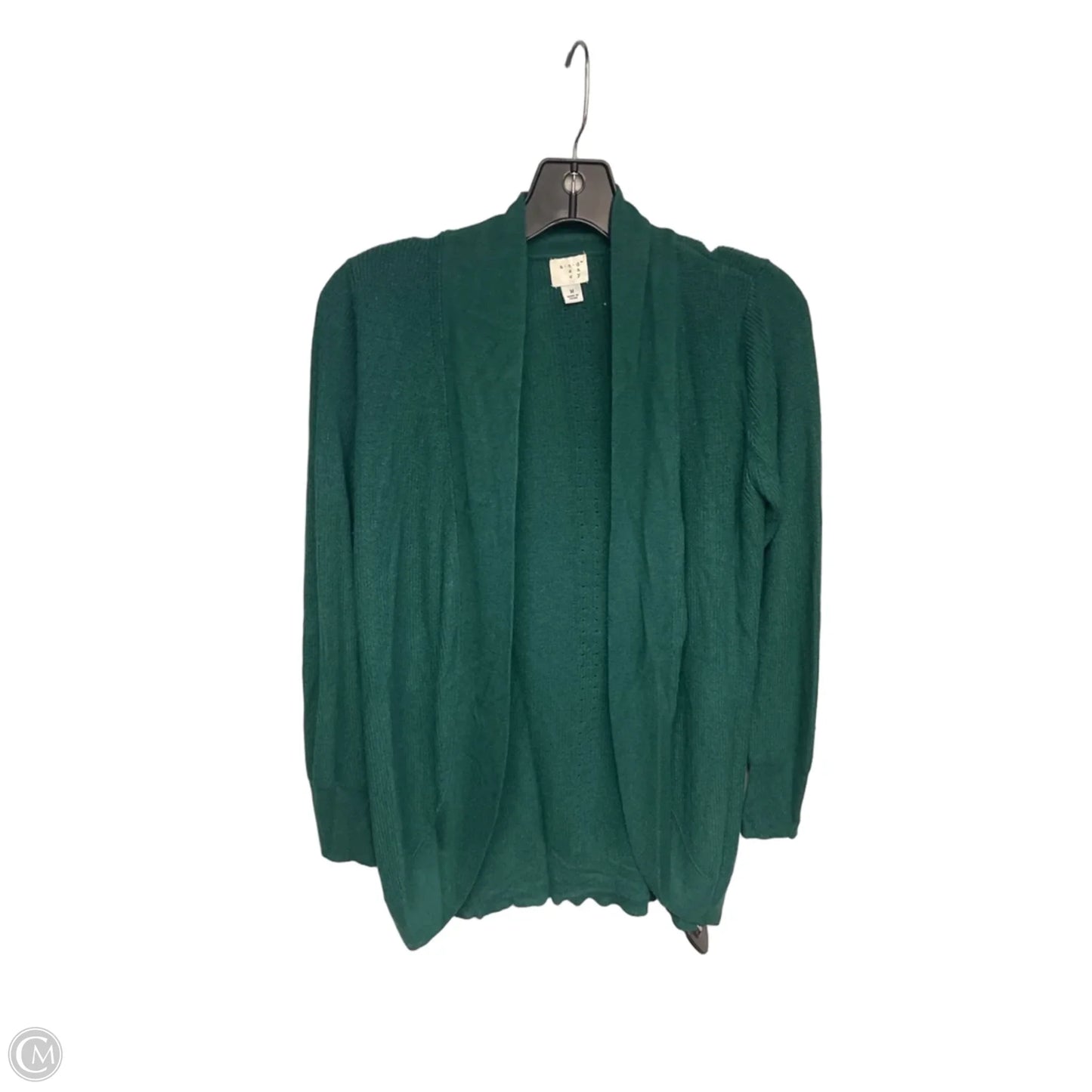 Cardigan By A New Day In Green, Size: Medium