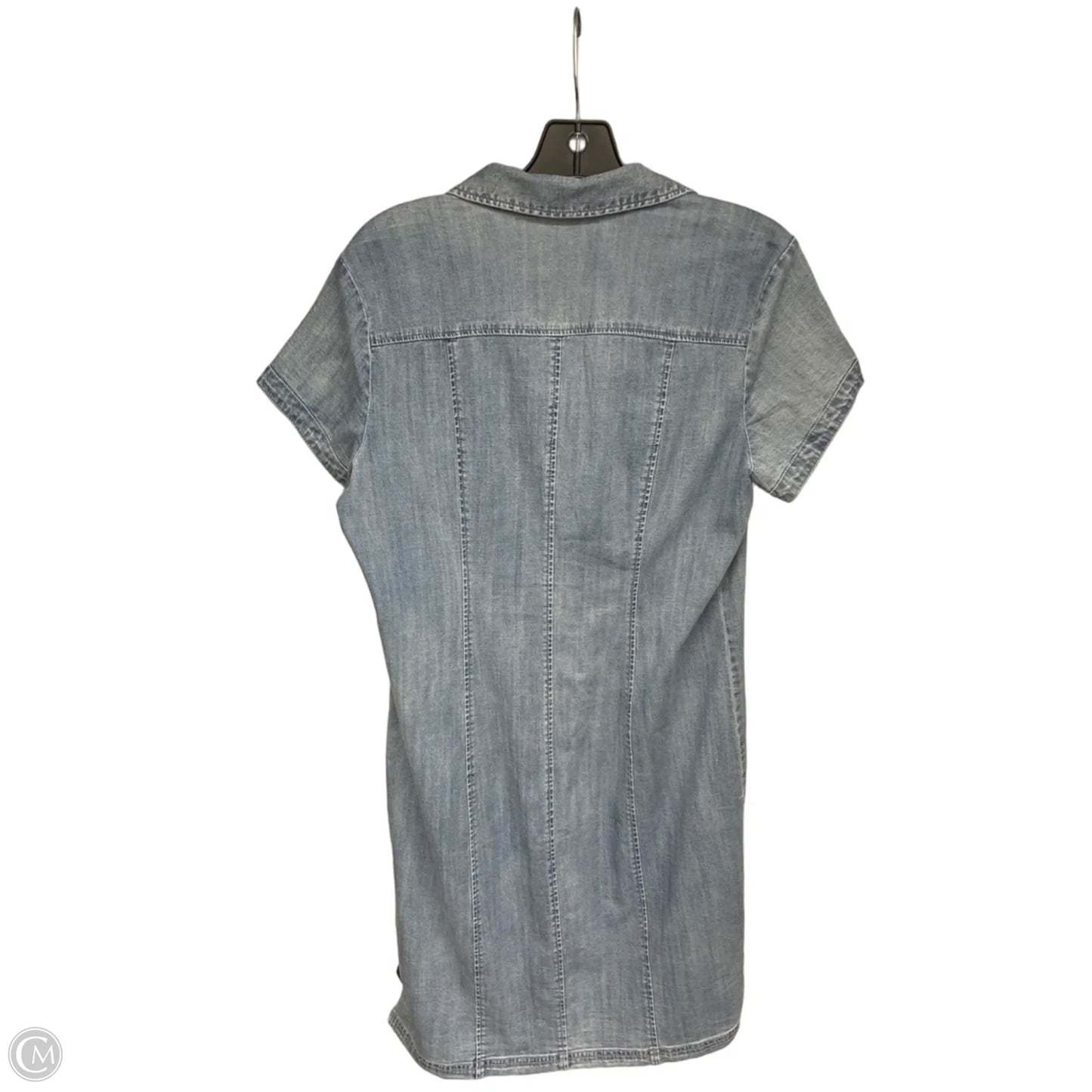 Dress Casual Short By Chicos In Blue Denim, Size: S