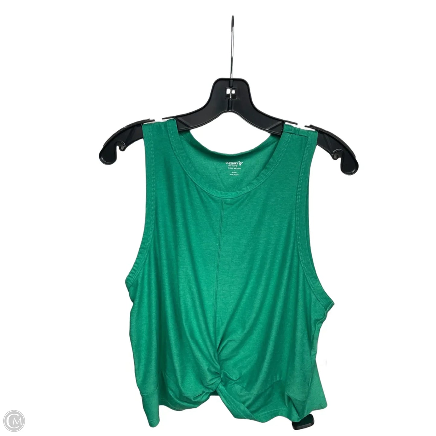 Athletic Tank Top By Old Navy In Green, Size: L