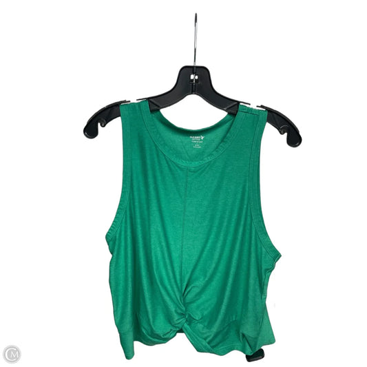 Athletic Tank Top By Old Navy In Green, Size: L