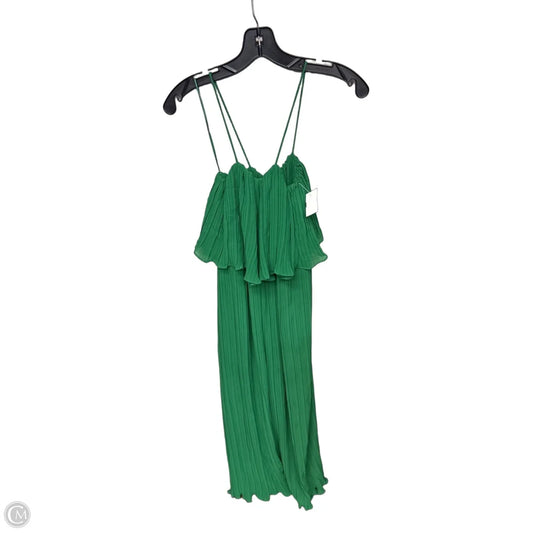 Jumpsuit By Zara In Green, Size: Xs