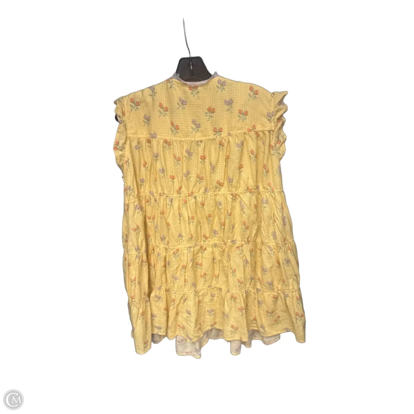 Dress Casual Short By Free People In Yellow, Size: S