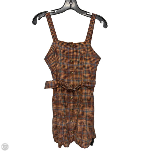 Dress Casual Short By American Eagle In Blue & Orange, Size: Xs