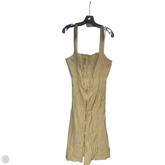 Dress Casual Midi By Anthropologie In Green, Size: Xl