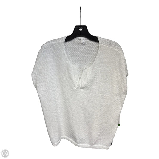 Top Short Sleeve By Tribal In White, Size: L