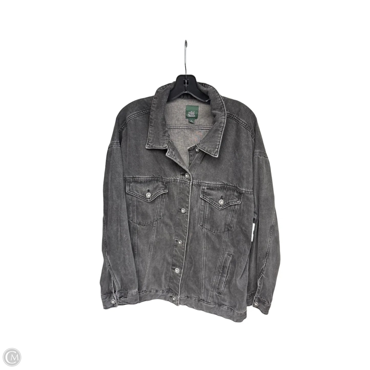 Jacket Denim By Wild Fable In Black, Size: Xl