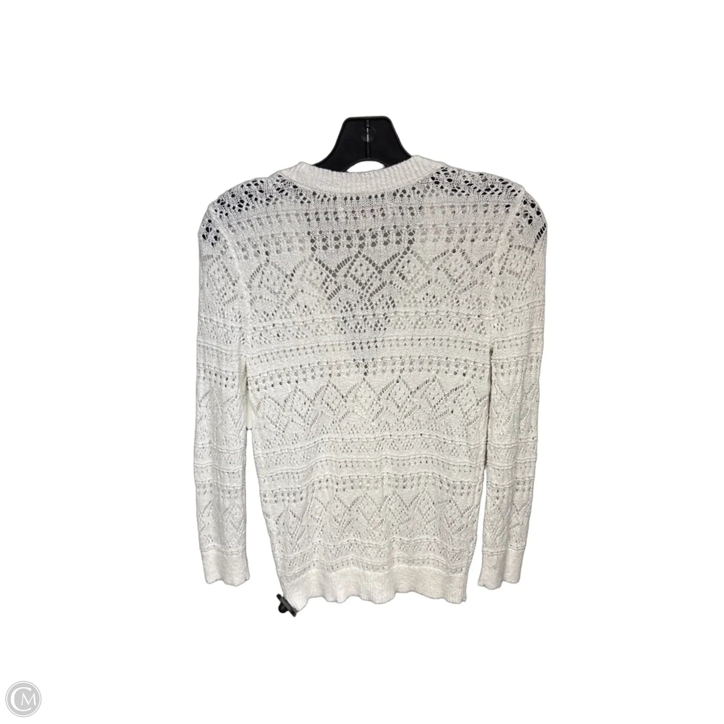 Cardigan By Loft In Cream, Size: Xs
