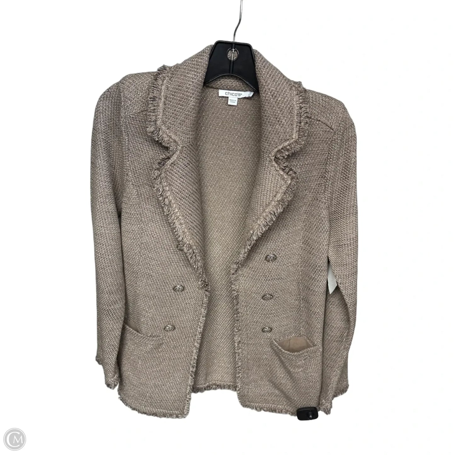 Blazer By Chicos In Brown, Size: S