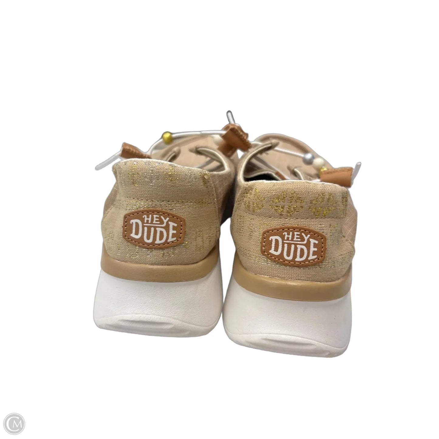 Shoes Flats By Hey Dude In Brown, Size: 7
