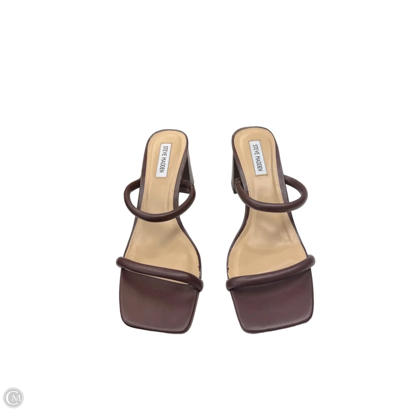 Shoes Heels Block By Steve Madden In Brown, Size: 8.5