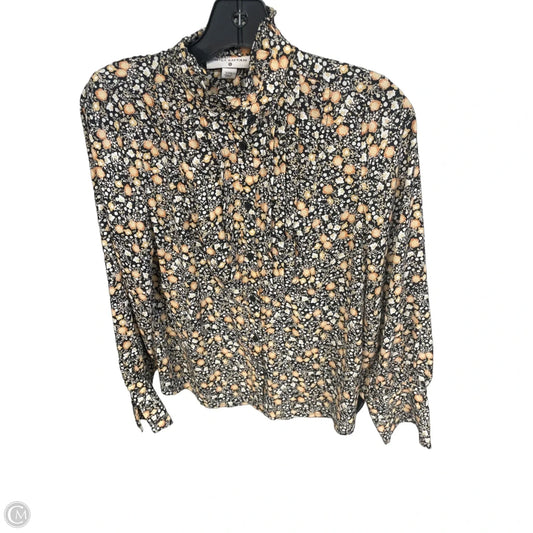 Top Long Sleeve By Target-designer In Floral Print, Size: Xxs
