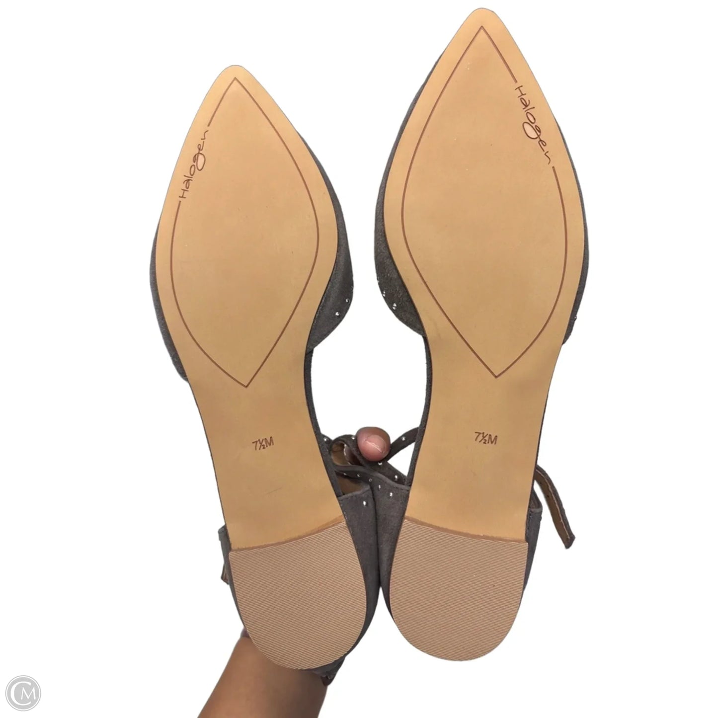 Shoes Flats By Halogen In Grey, Size: 7.5