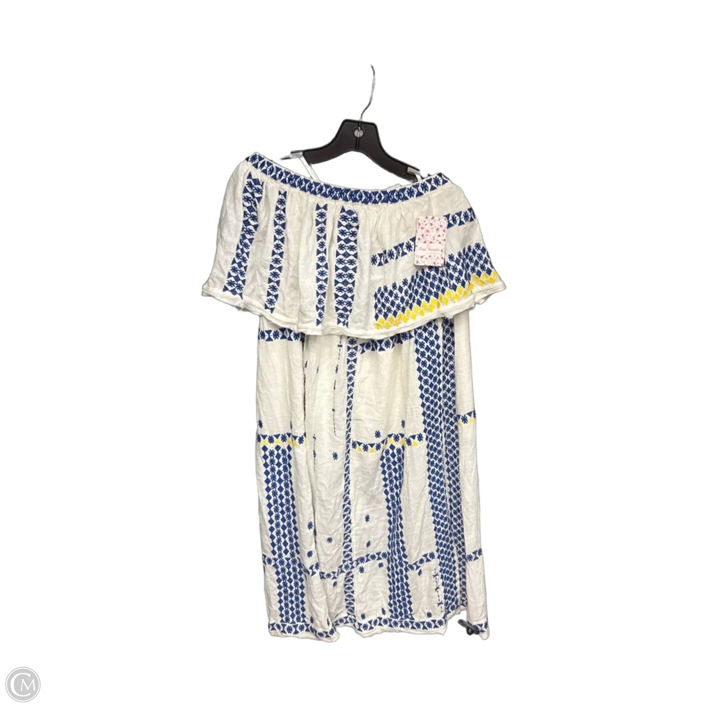 Dress Casual Short By Free People In Blue & White, Size: M