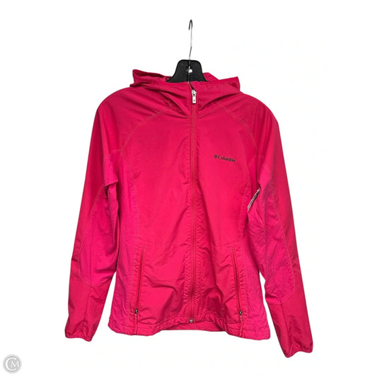 Athletic Jacket By Columbia In Pink, Size: S