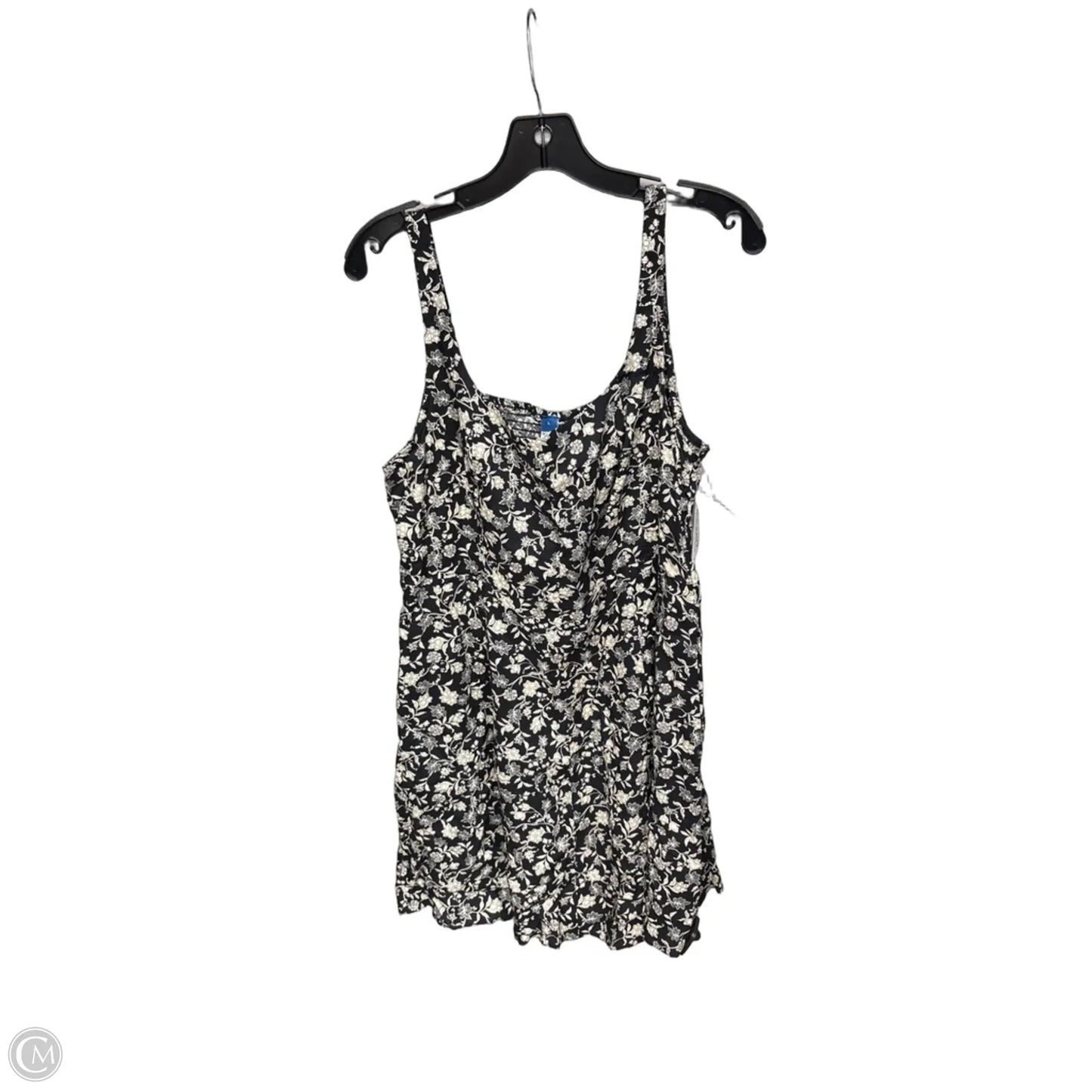 Dress Casual Short By Old Navy In Black & Cream, Size: L