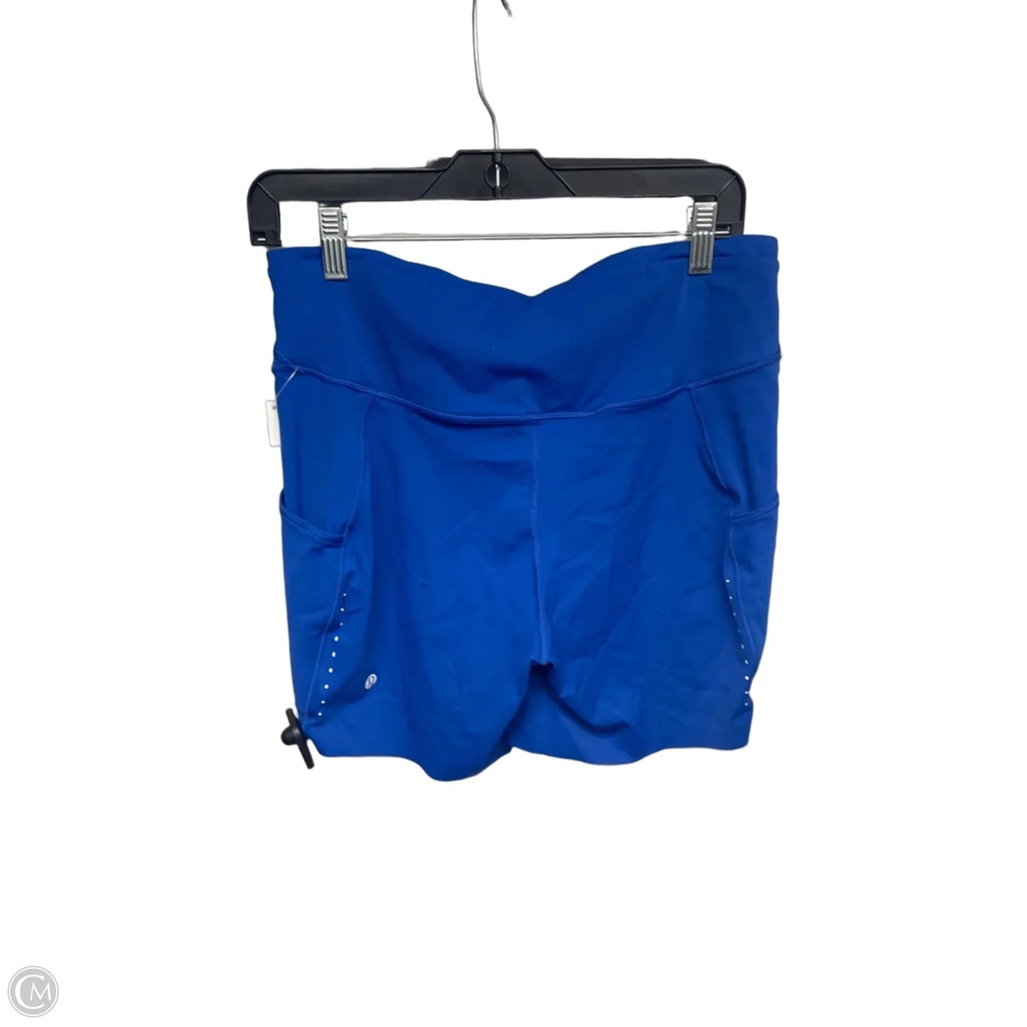 Athletic Shorts By Lululemon In Blue, Size: 12