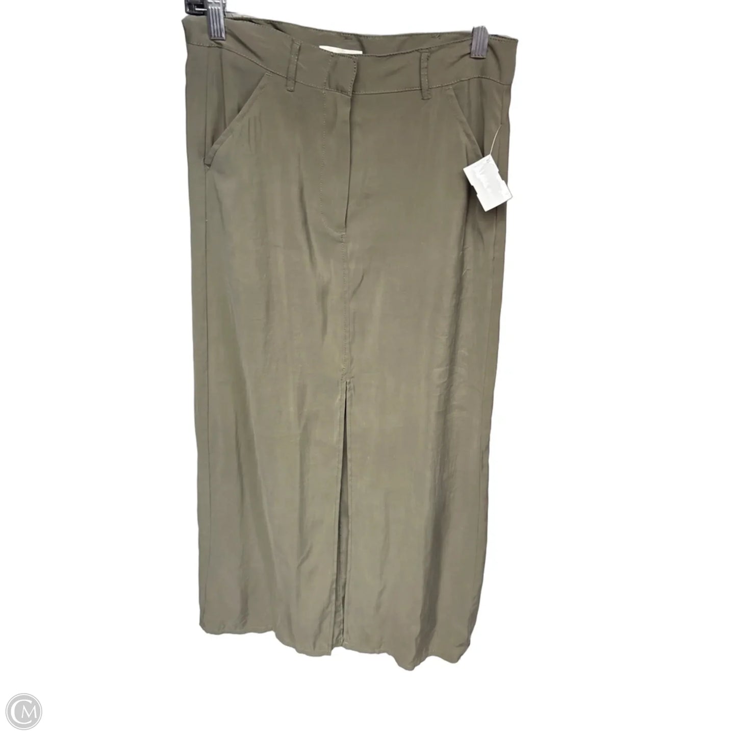 Skirt Midi By Max Studio In Green, Size: S