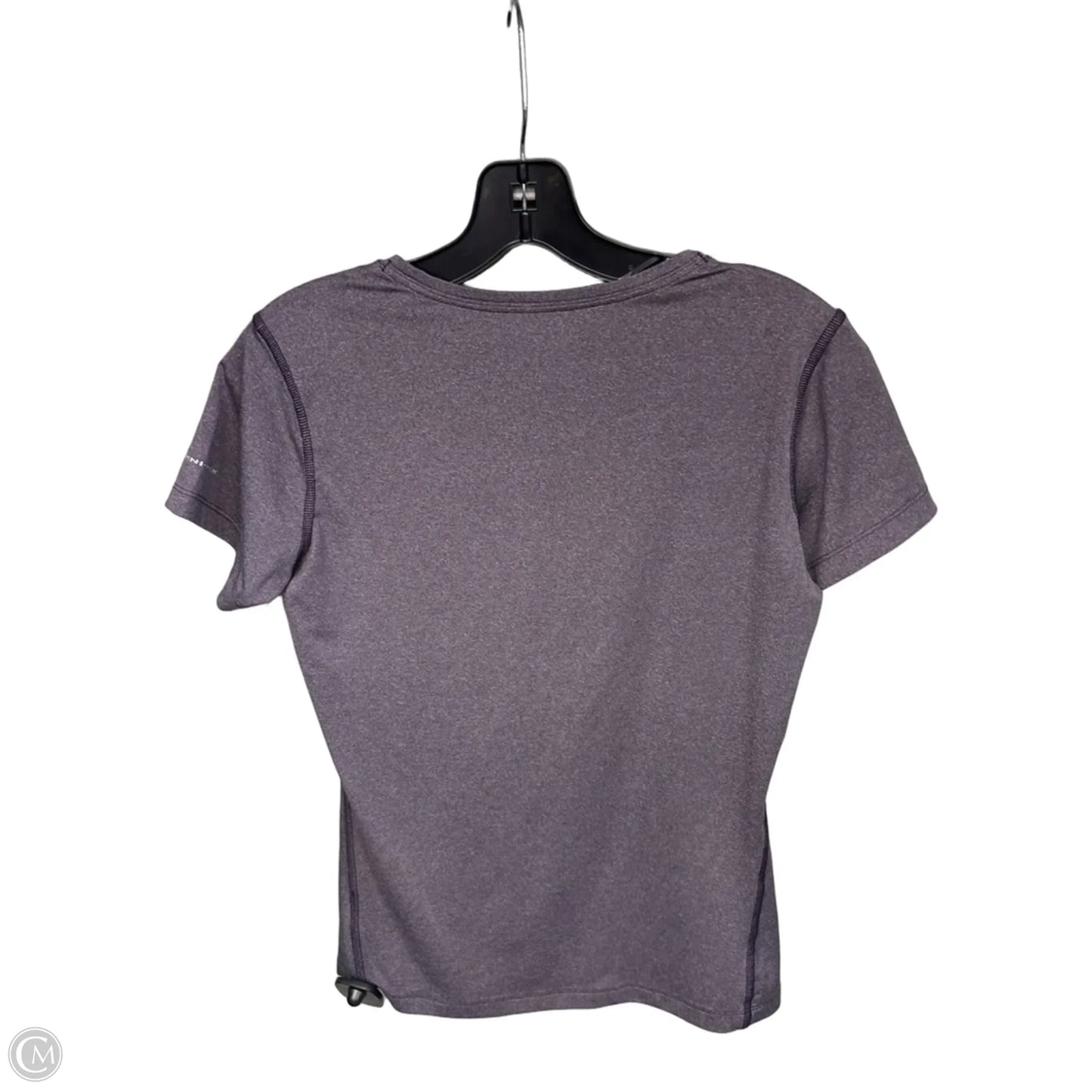 Athletic Top Short Sleeve By Columbia In Purple, Size: S