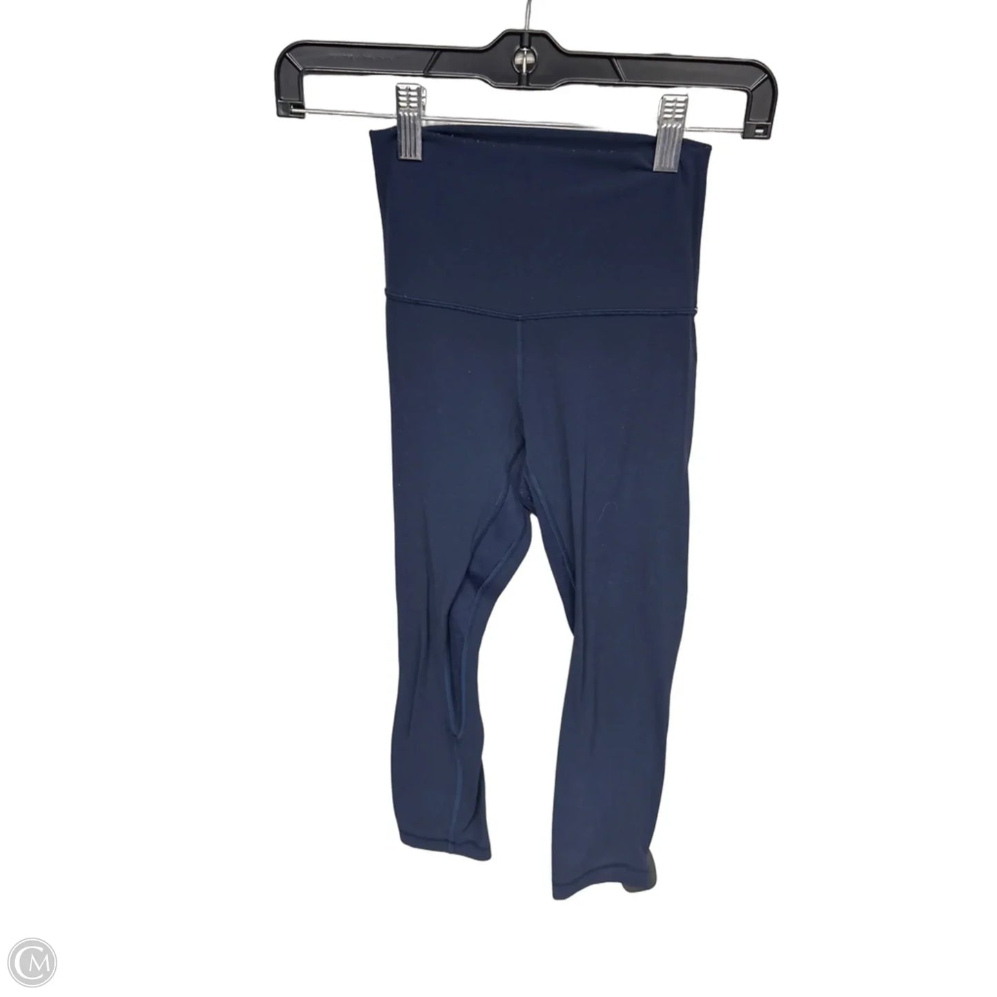 Athletic Capris By Lululemon In Blue, Size: 2