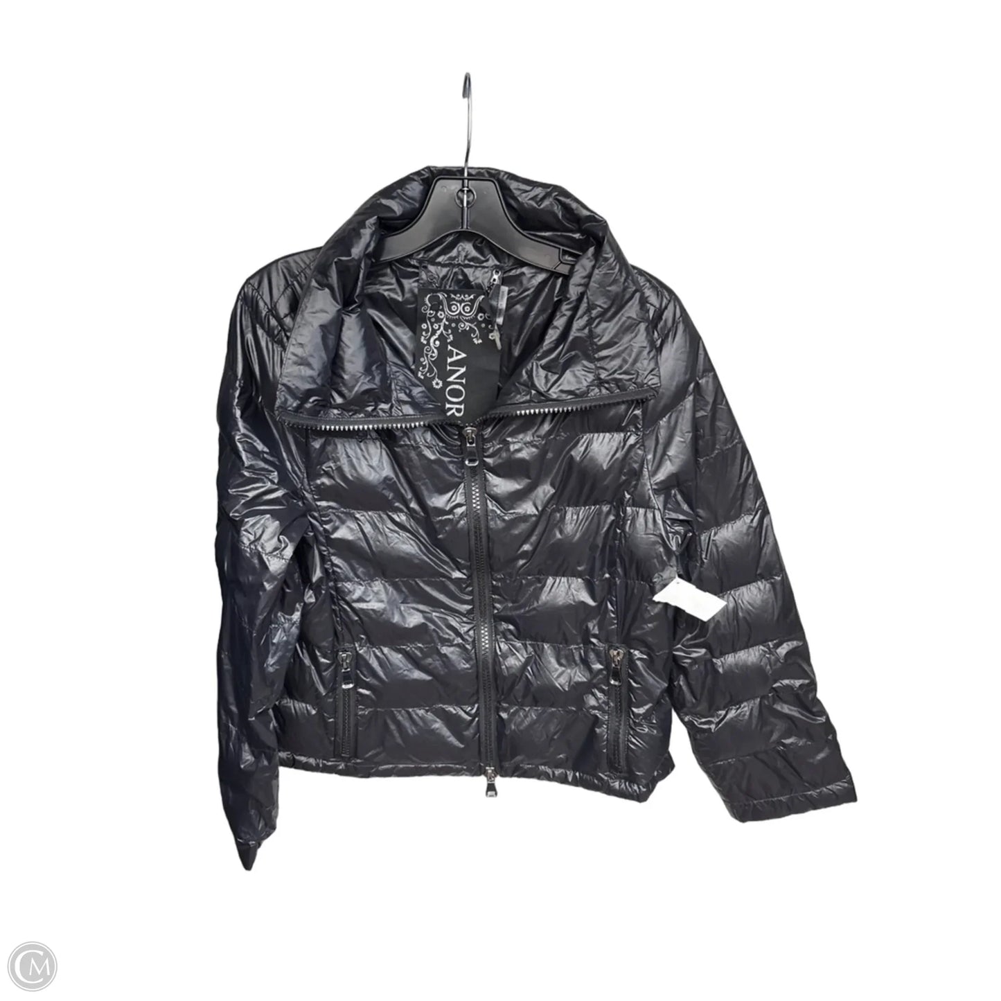 Jacket Puffer & Quilted By Clothes Mentor In Black, Size: S