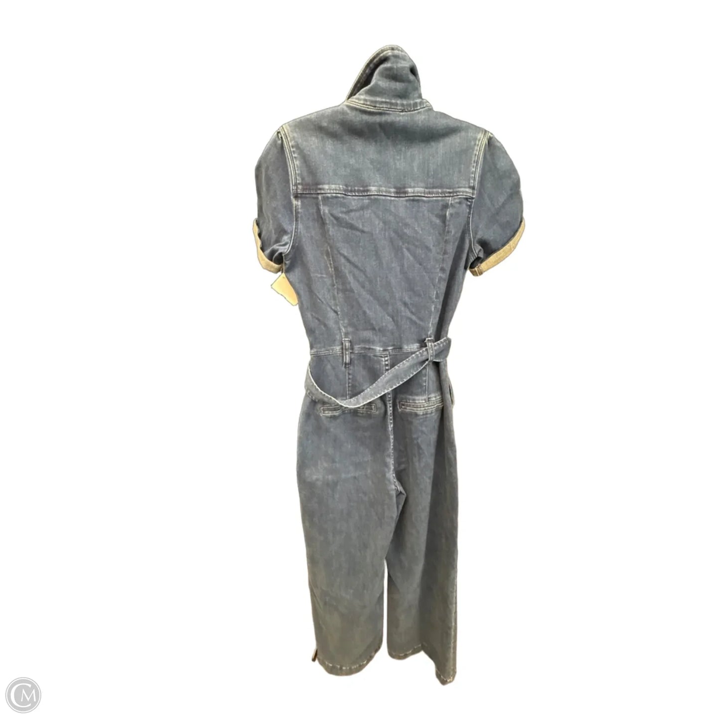 Jumpsuit By Paige In Blue Denim, Size: 2