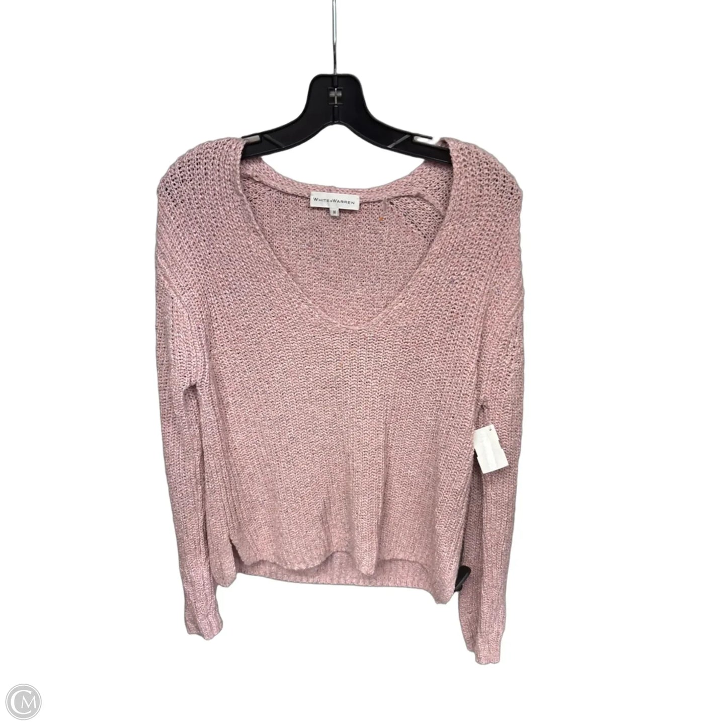 Sweater By White And Warren In Purple, Size: M