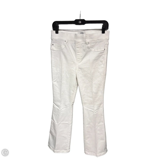 Jeans Flared By Spanx In White, Size: M