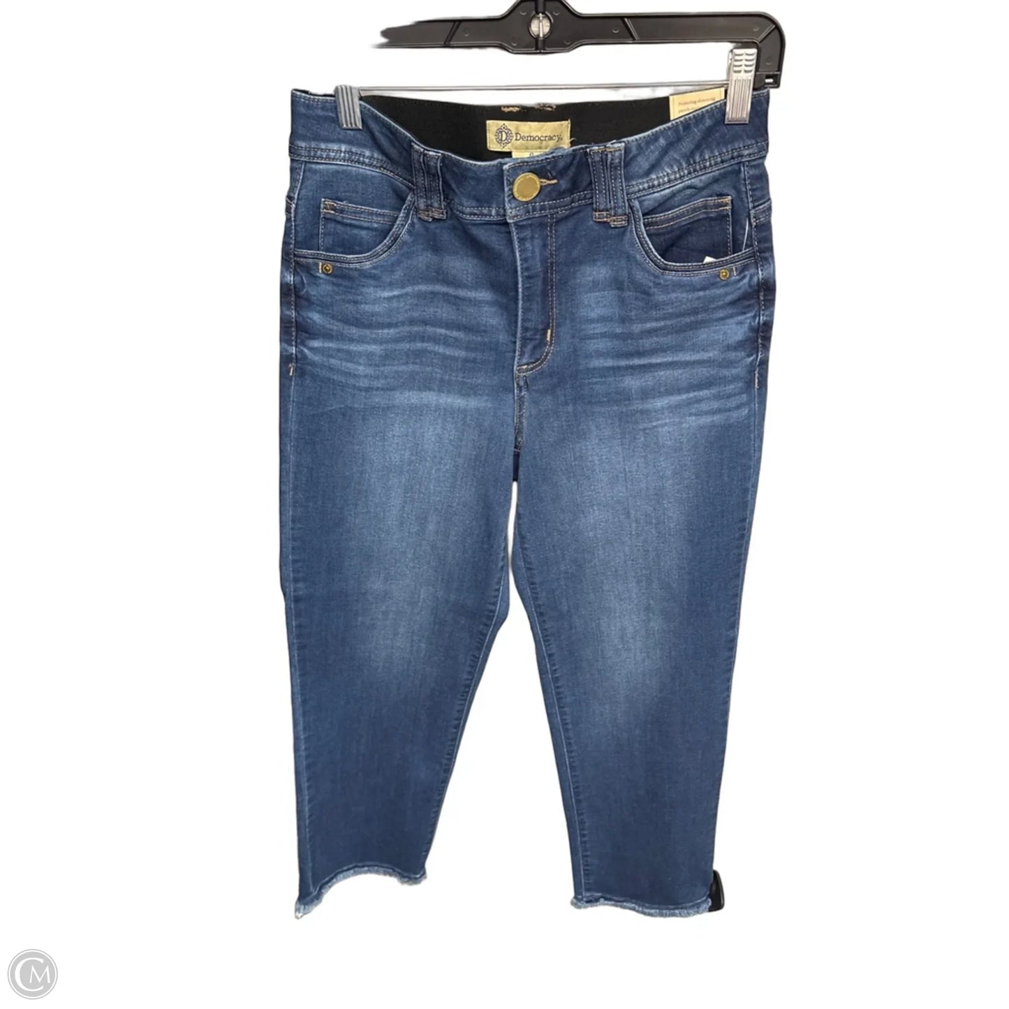 Jeans Straight By Democracy In Blue Denim, Size: 8