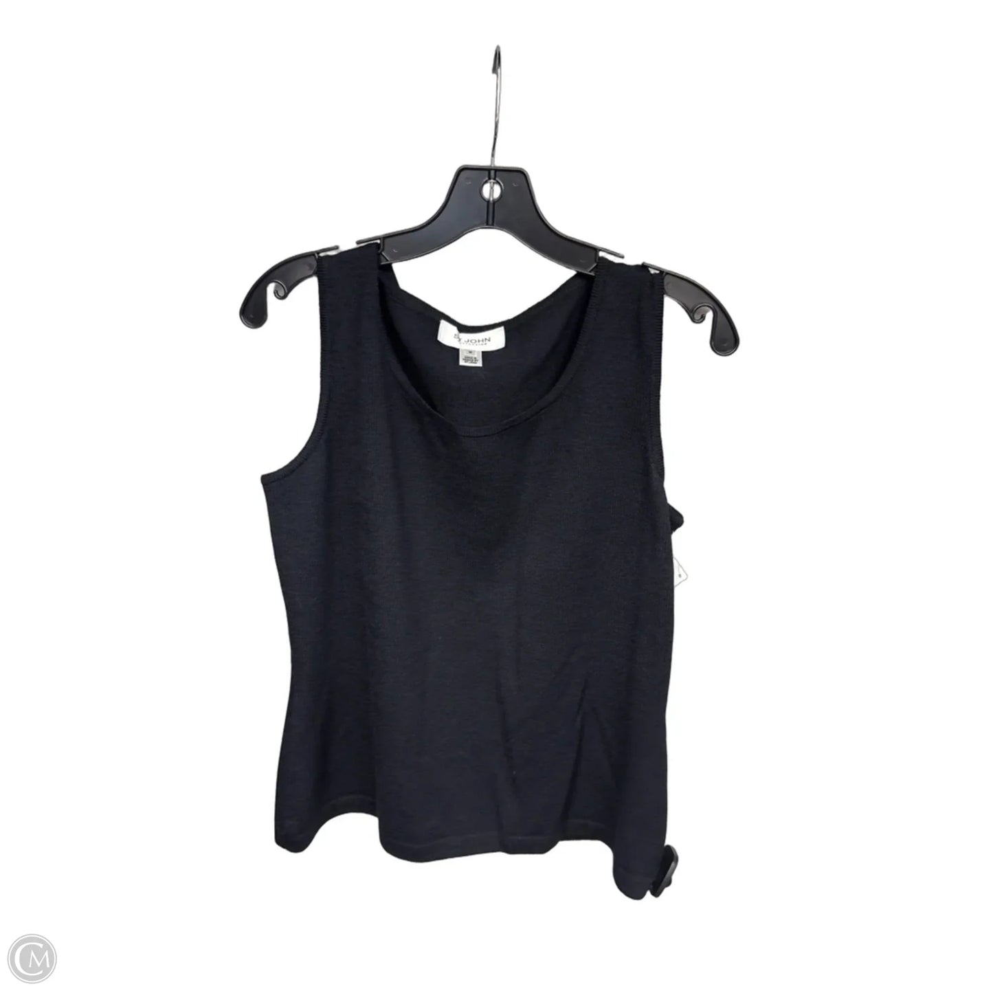 Top Sleeveless Luxury Designer By St John Collection In Black, Size: M