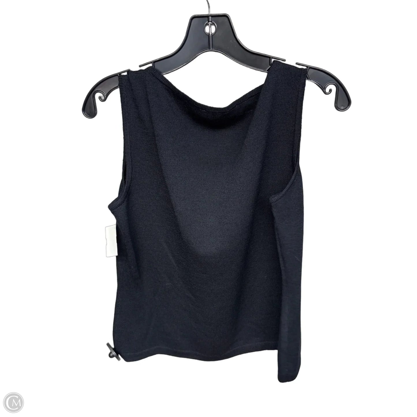 Top Sleeveless Luxury Designer By St John Collection In Black, Size: M