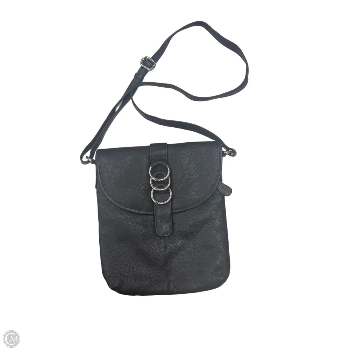 Crossbody Leather By Clothes Mentor, Size: Small