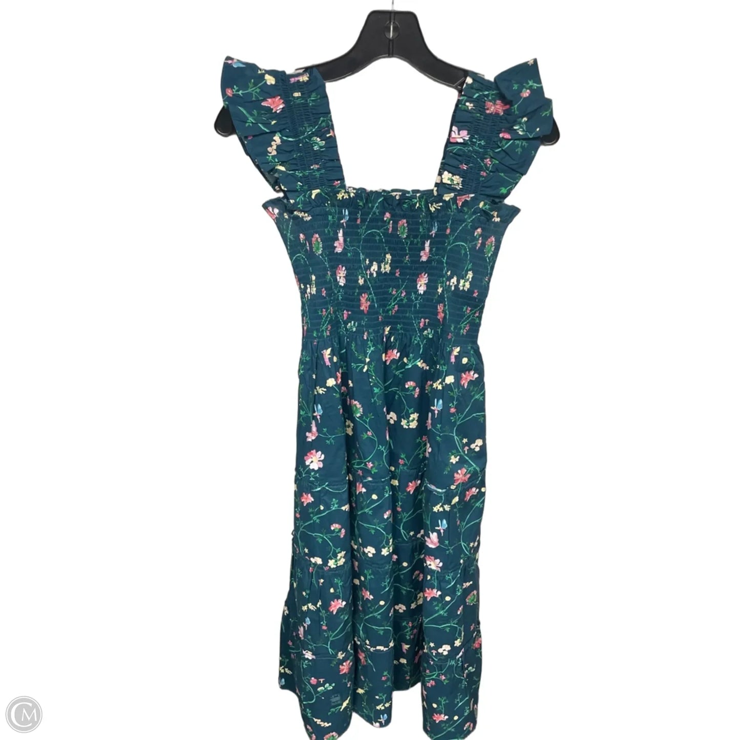 Dress Casual Maxi By Clothes Mentor In Teal, Size: Xs