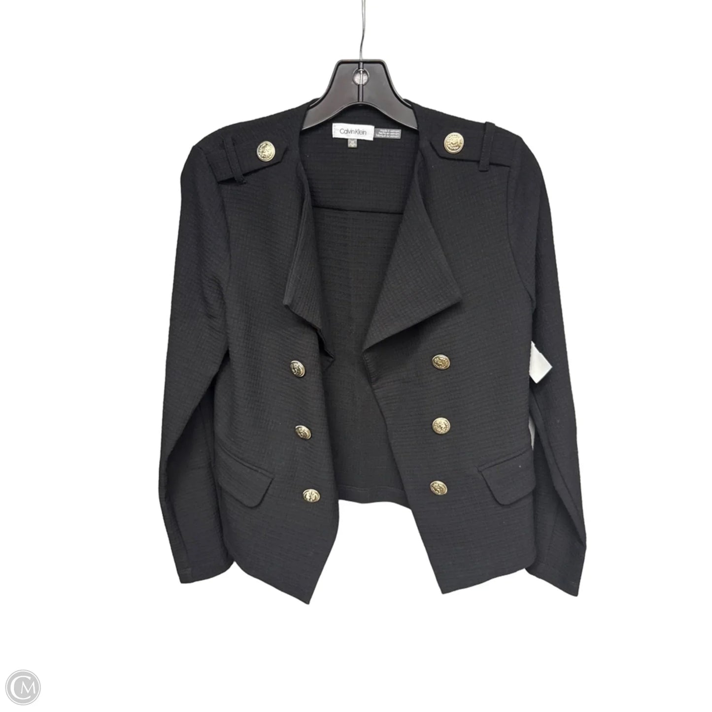 Jacket Other By Calvin Klein In Black, Size: Xs