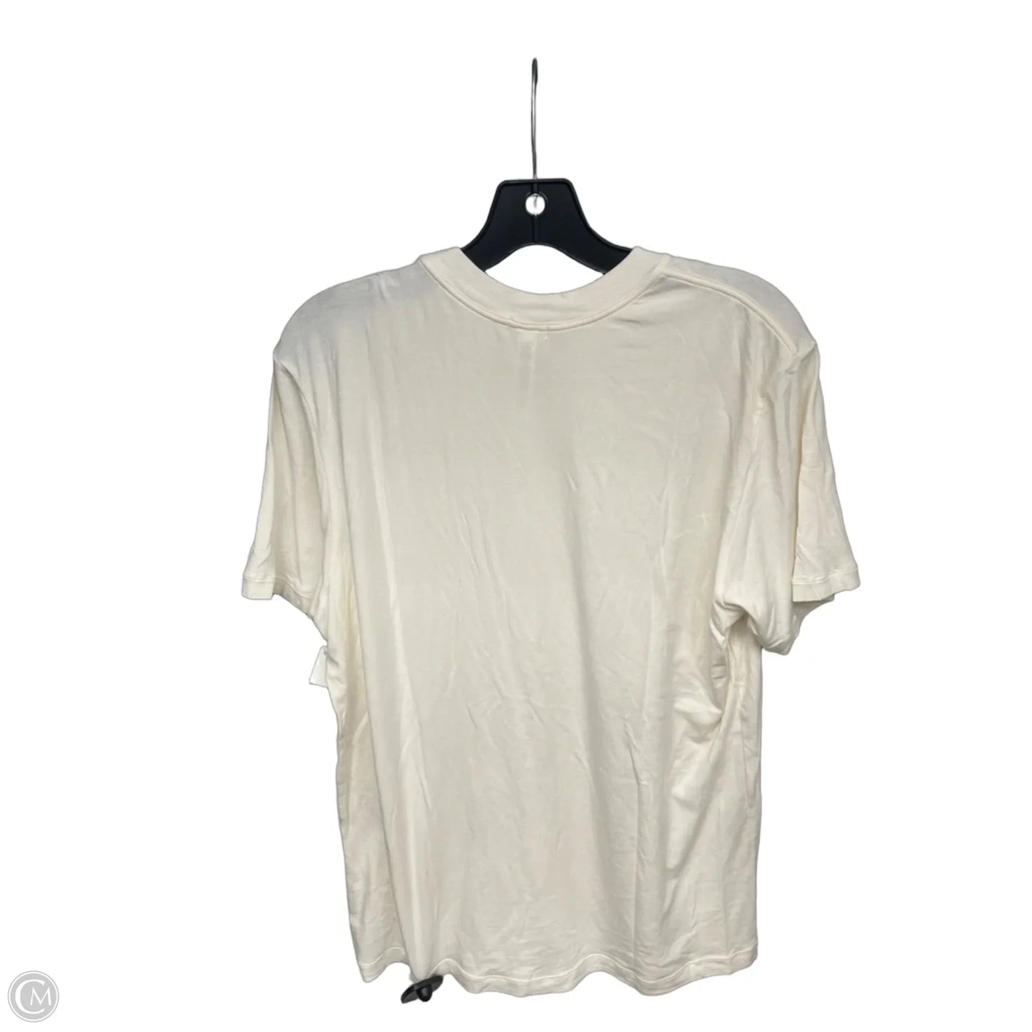 Top Short Sleeve Basic By Skims In Cream, Size: S