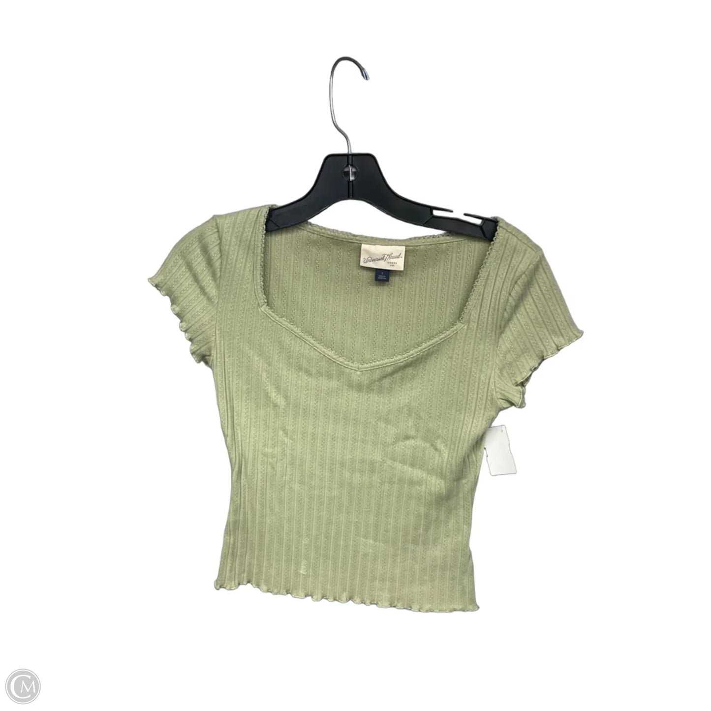 Top Short Sleeve By Universal Thread In Green, Size: S