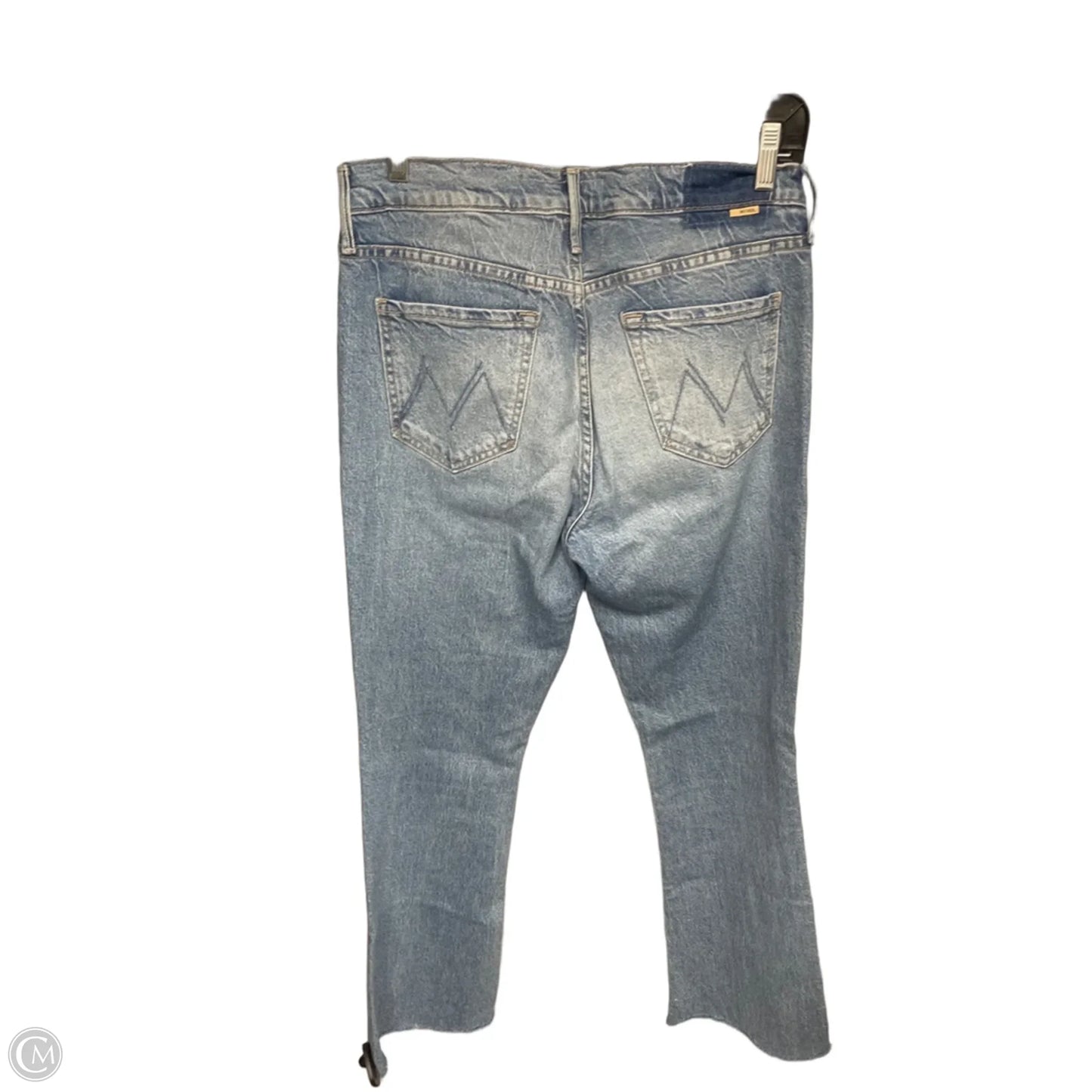 Jeans Boot Cut By Mother In Blue Denim, Size: 8
