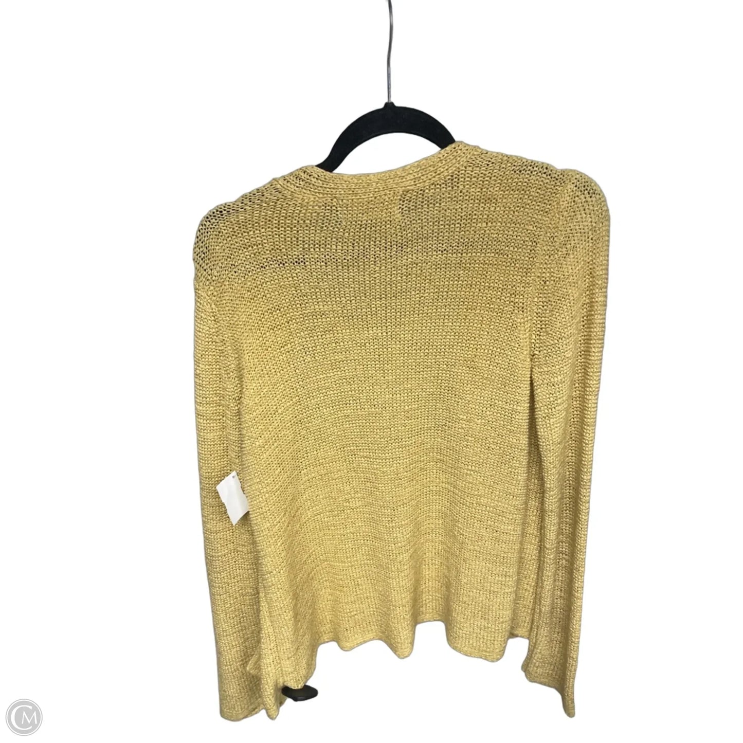 Cardigan By J H Collectibles In Yellow, Size: S