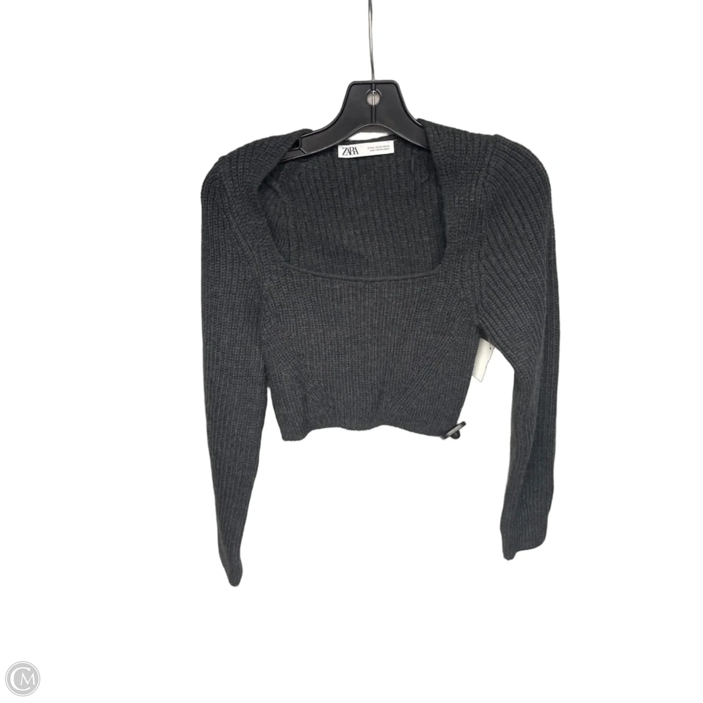 Sweater By Zara In Grey, Size: Xs