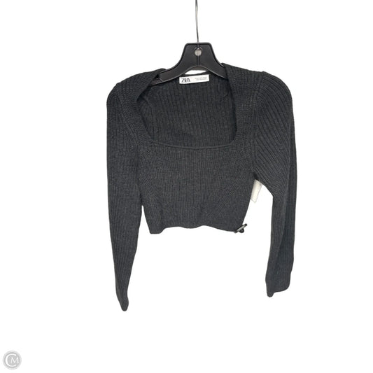 Sweater By Zara In Grey, Size: Xs