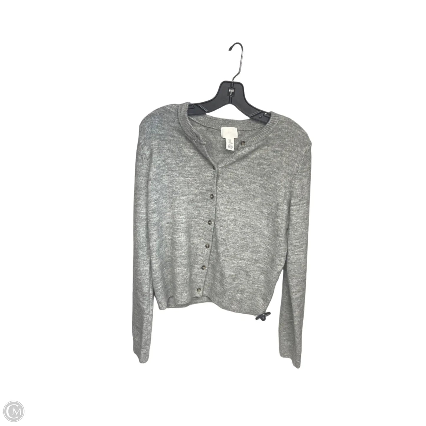 Cardigan By H&m In Grey, Size: M