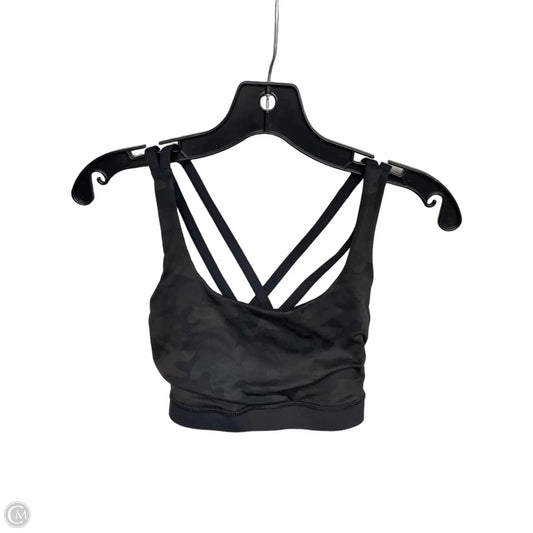 Athletic Bra By Lululemon In Camouflage Print, Size: 6
