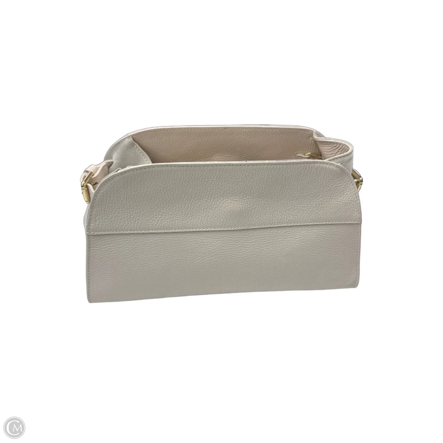 Handbag Leather By Clothes Mentor, Size: Medium