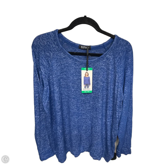 Top Long Sleeve By Buffalo David Bitton In Blue, Size: Xl