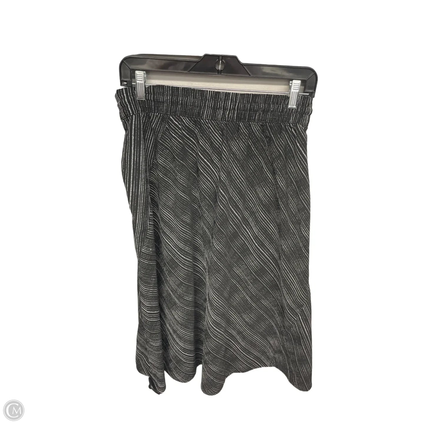 Skirt Midi By Athleta In Black & White, Size: 6