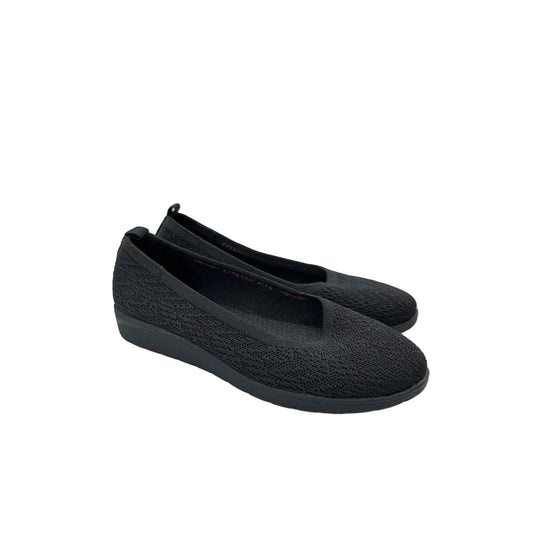Shoes Heels Wedge By Skechers In Black, Size: 7.5