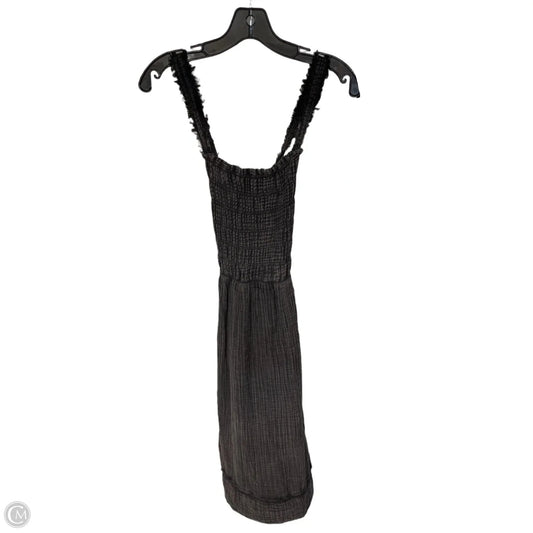 Dress Casual Midi By Anthropologie In Black, Size: S