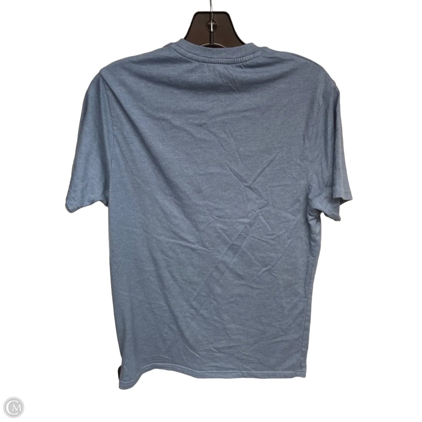Top Short Sleeve Basic By Clothes Mentor In Blue & Red, Size: S