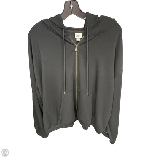 Sweatshirt Hoodie By A New Day In Black, Size: Xxl
