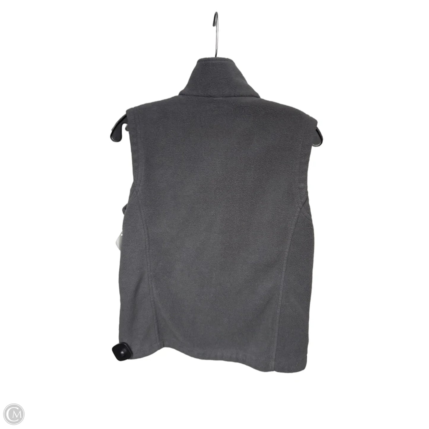 Vest Fleece By Clothes Mentor In Grey, Size: M