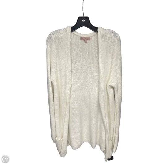 Cardigan By Love Tree In White, Size: L